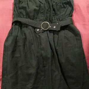 Little black dress & belt XL